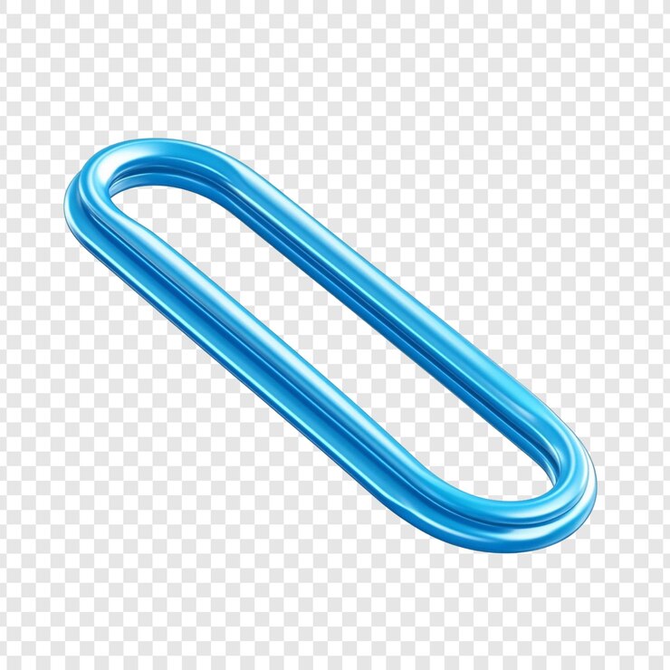PSD gratuito rendering 3d astratto di forma blu ovale elegante