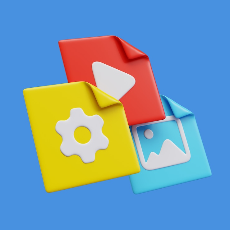 PSD Gratis rendering 3d dari ikon pemasaran media sosial