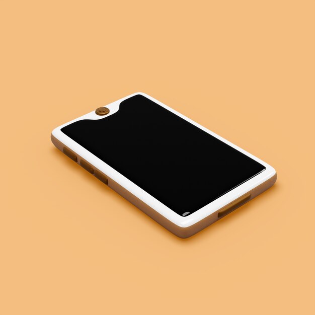 Rendering 3D degli accessori per borse