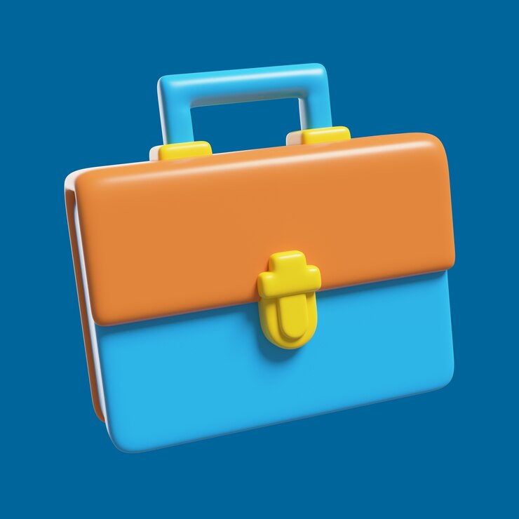 PSD gratuito rendering 3d dell'icona aziendale