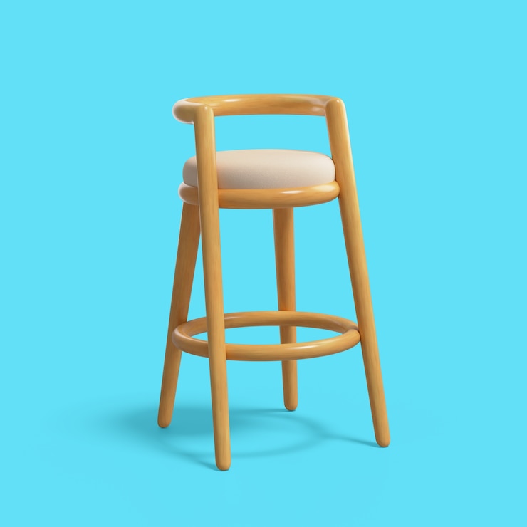PSD gratuito rendering 3d dell'icona dei mobili