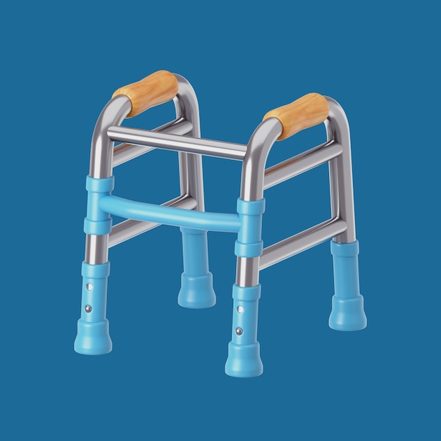 Rendering 3D dell'icona della disabilità