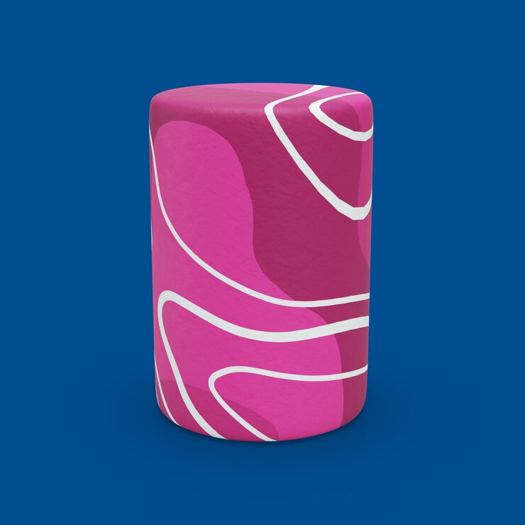 PSD gratuito rendering 3d dell'icona geometrica