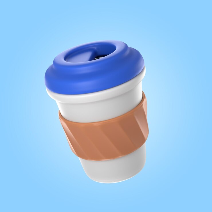 PSD gratuito rendering 3d di una bevanda deliziosa