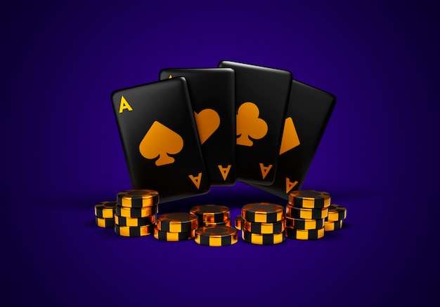 Renderización en 3D de los elementos del casino