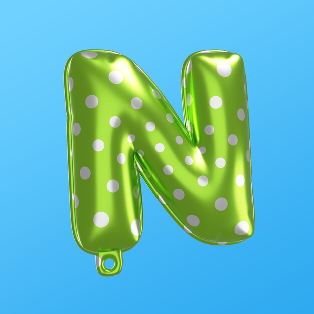 Renderización en 3D del icono del abc