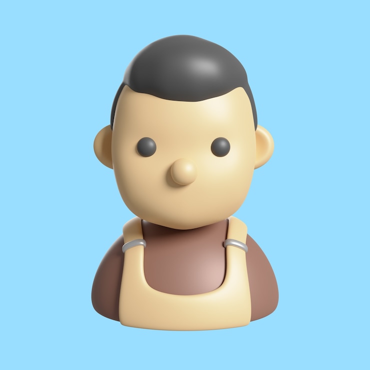 PSD gratuito renderización 3d del icono de la cafetería