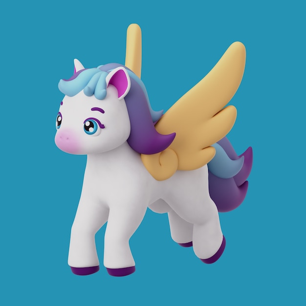 Renderización en 3D del icono de la fantasía