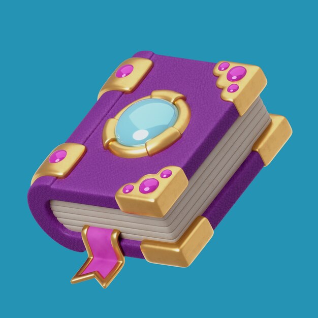 Renderización en 3D del icono de la fantasía