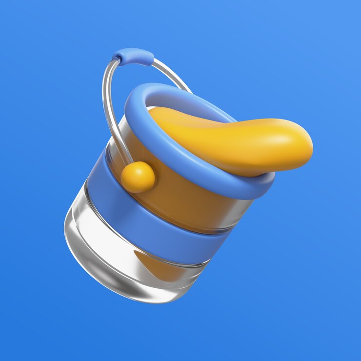 Renderización en 3D del icono de la herramienta de interfaz