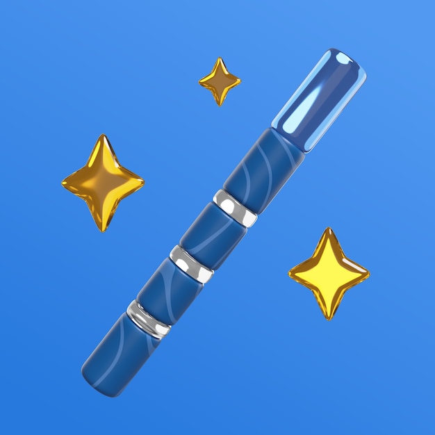 Renderización en 3D del icono de la herramienta de interfaz
