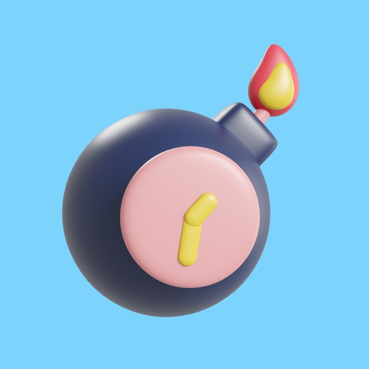 PSD gratuito renderización 3d del icono de hora y fecha de kawaii