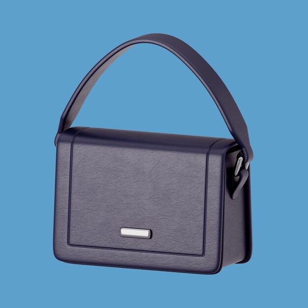 Renderización en 3D del icono de la influencia de la moda