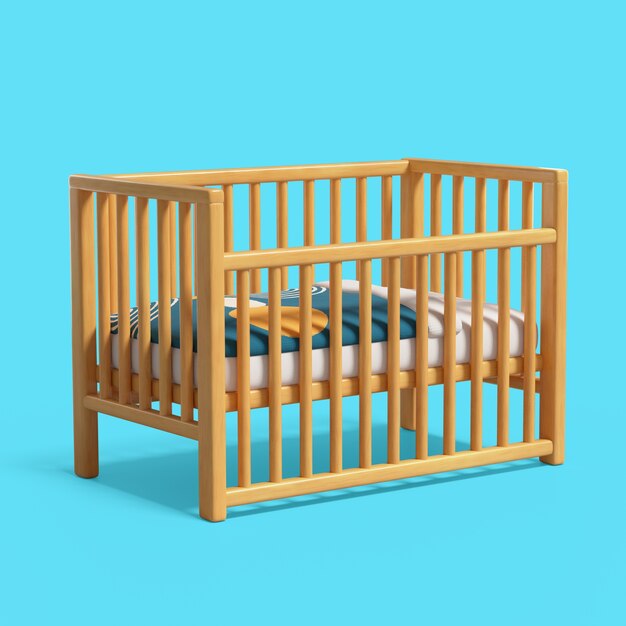 Renderización en 3D del icono de los muebles