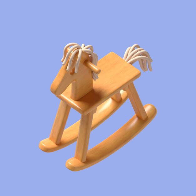 Renderización en 3D del icono de los muebles