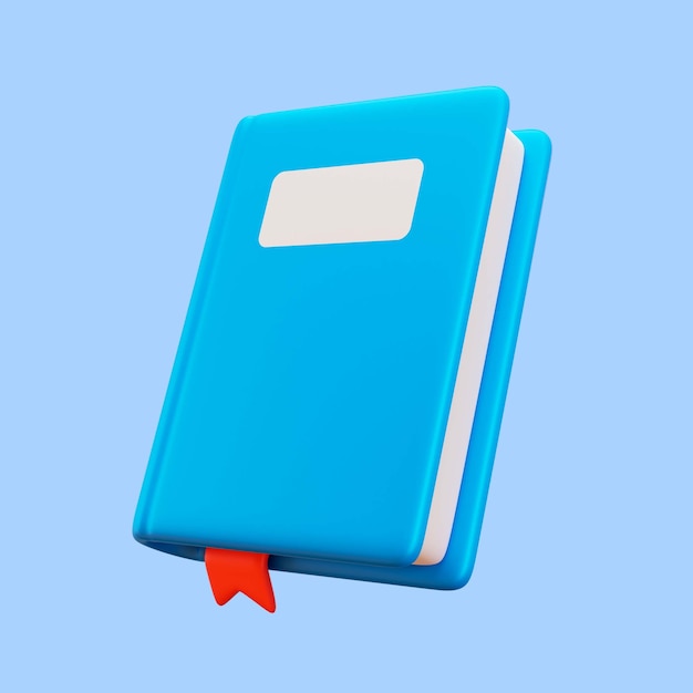 Renderización en 3D del icono de regreso a la escuela