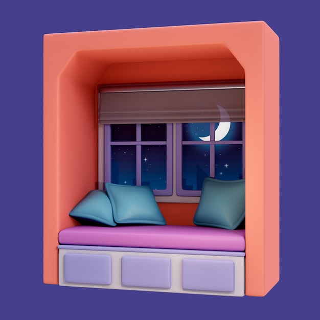Renderización de elementos en tiempo nocturno