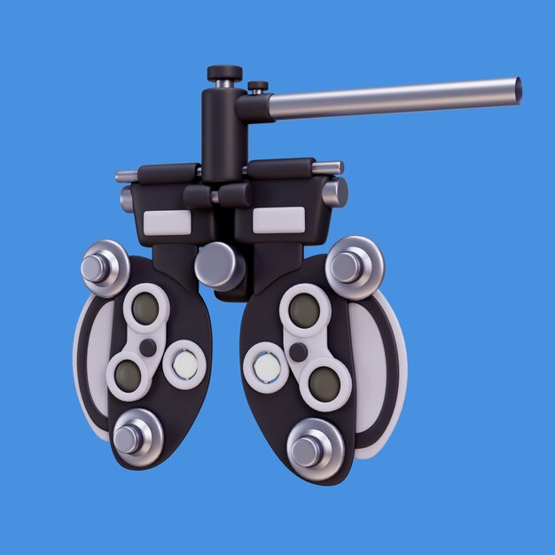 Renderización del icono de la máquina de prueba de discapacidad visual
