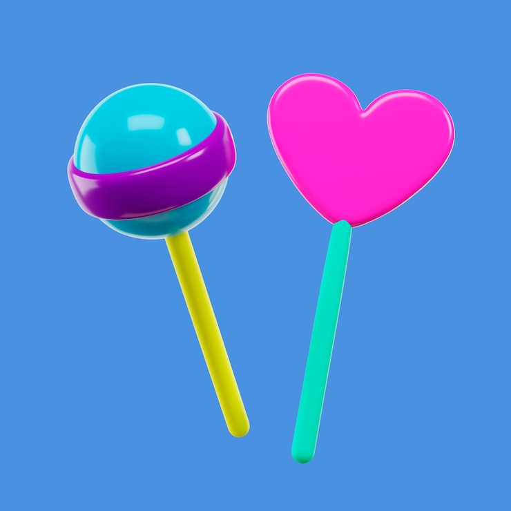 PSD gratuito renderizado en 3d del icono de los años 90