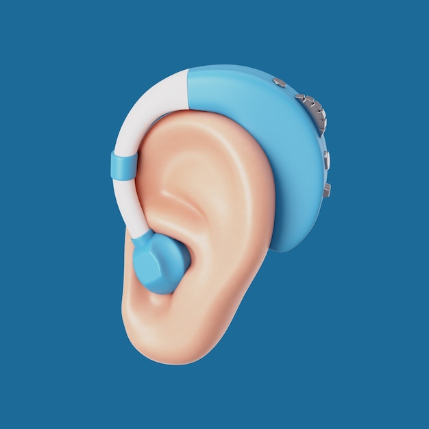 Renderizado en 3D del icono de discapacidad