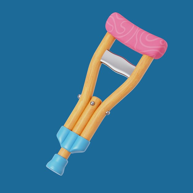 Renderizado en 3D del icono de discapacidad