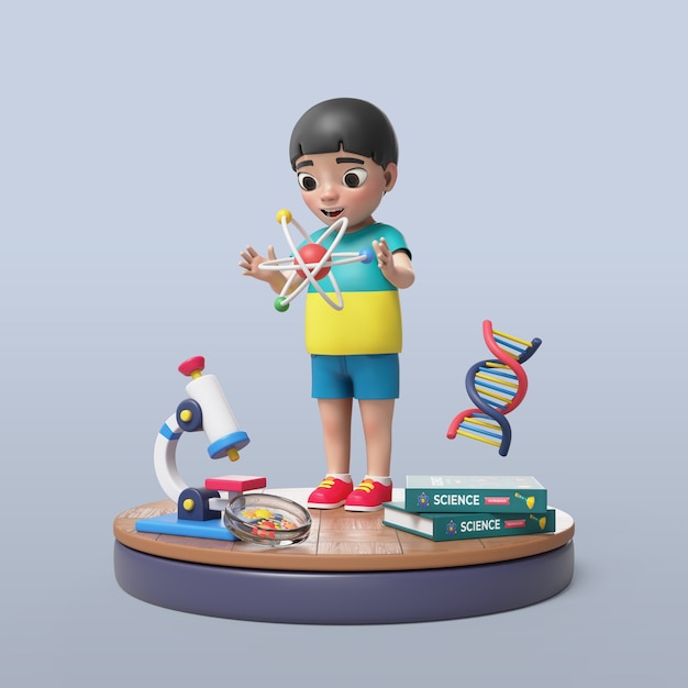 Renderizado en 3D de la pose del estudiante