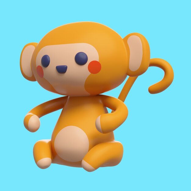 Representación 3D de animales salvajes