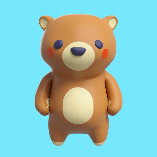 Representación 3D de animales salvajes