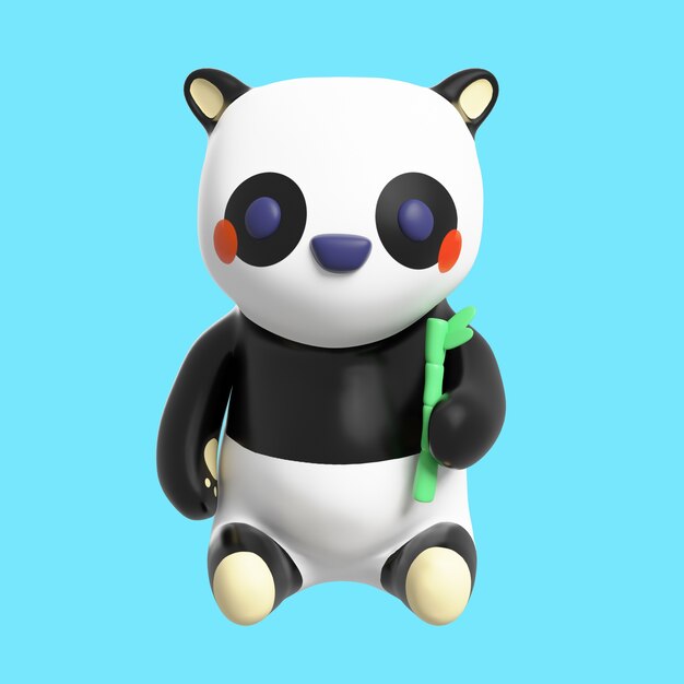 Representación 3D de animales salvajes