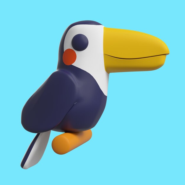 Representación 3D de animales salvajes