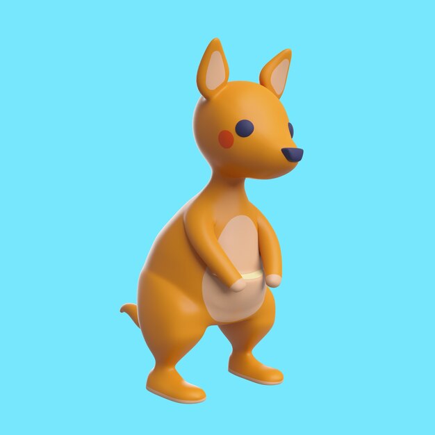 Representación 3D de animales salvajes