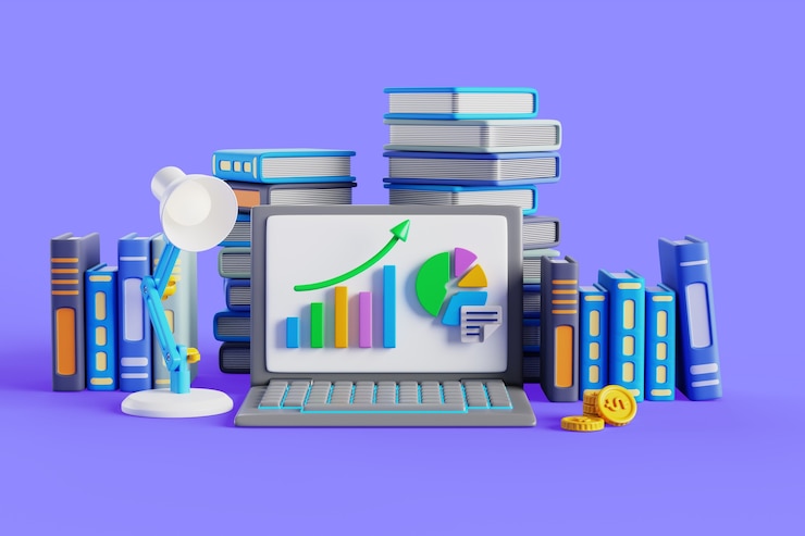PSD gratuito representación en 3d de los antecedentes empresariales