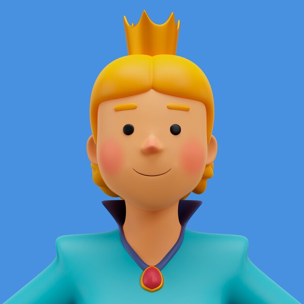representación 3d de avatar
