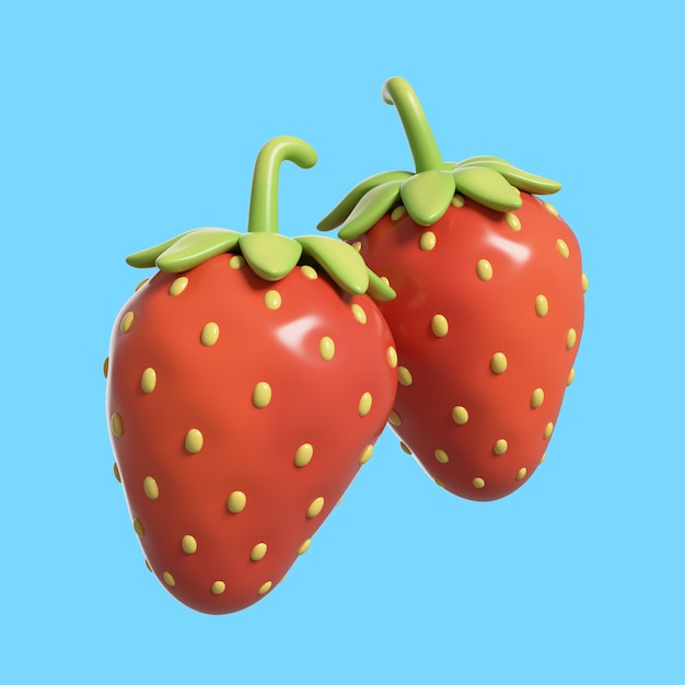 Representación en 3D de las bayas