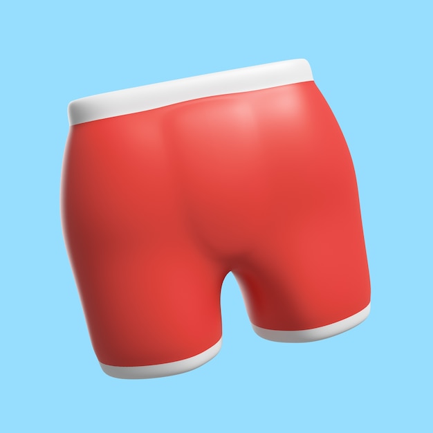 Representación 3d del icono de año nuevo