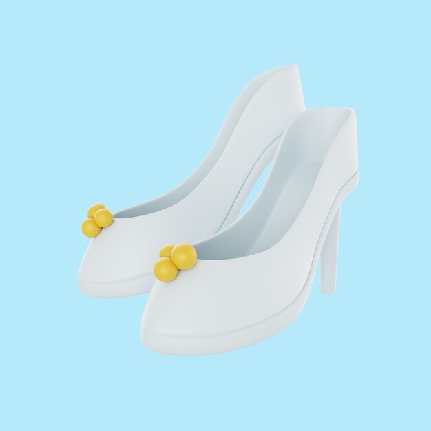 Representación 3D del icono de la boda