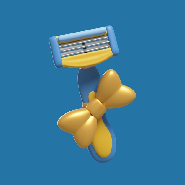 Representación 3d del icono del día del padre
