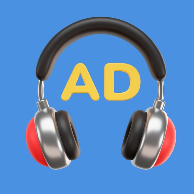 Representación 3D del icono de discapacidad