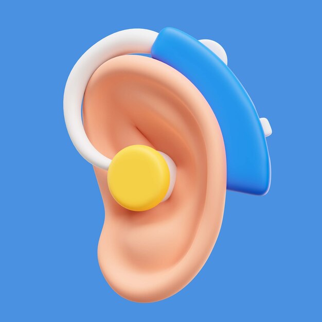 Representación 3D del icono de discapacidad