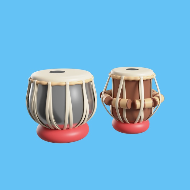 Representación 3D del instrumento de icono