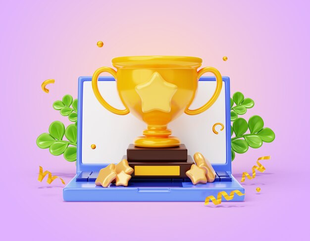 Representación de fondo ganador