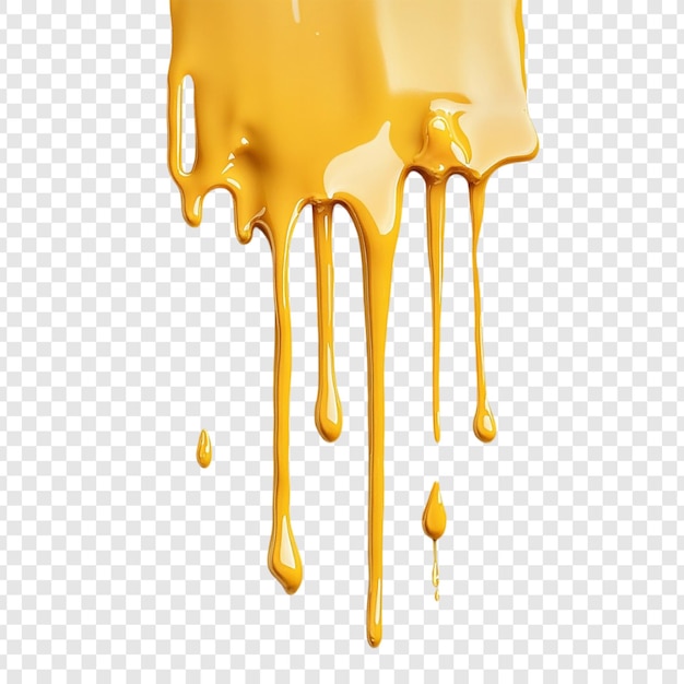 Resumen La textura de la pintura dorada que gotea