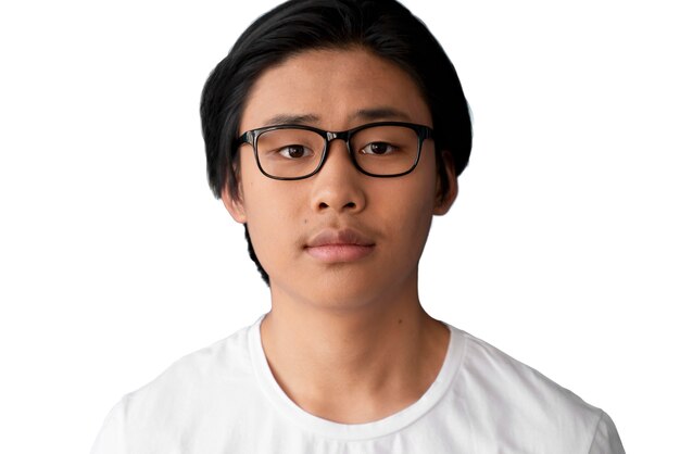 Retrato de un adolescente aislado
