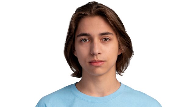 Retrato de un adolescente aislado