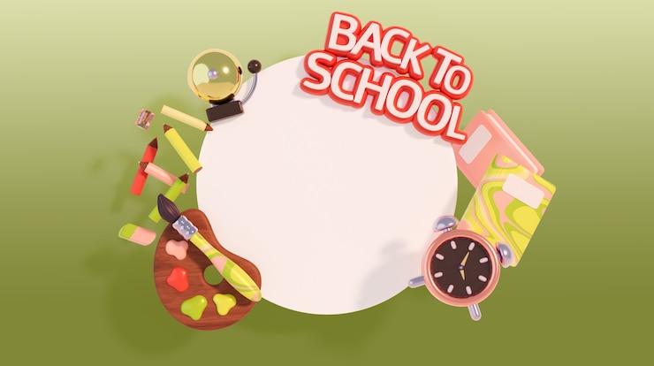 PSD gratuito ritorno a scuola vendite sfondo banner vuoto