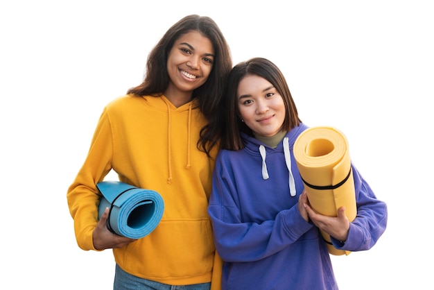 Ritratto di una ragazza con una maschera