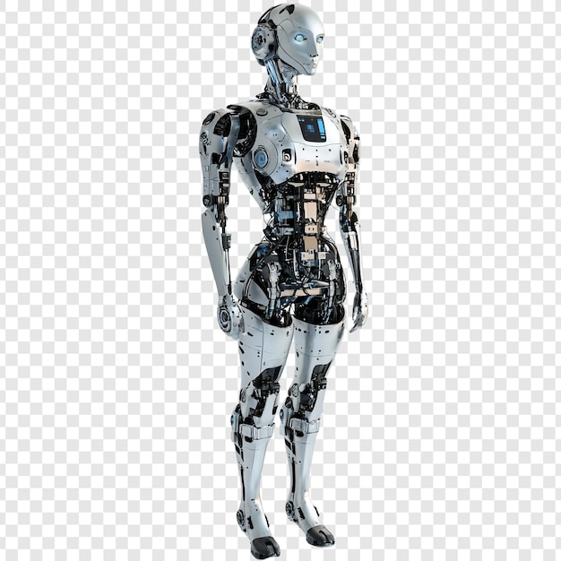 Robot femenino avanzado Un vistazo a la tecnología futurista