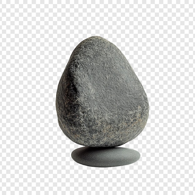 La roca equilibrada Un estudio de la serenidad y la estabilidad
