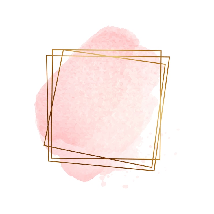 Gratis PSD roze vlekken logo geïsoleerd