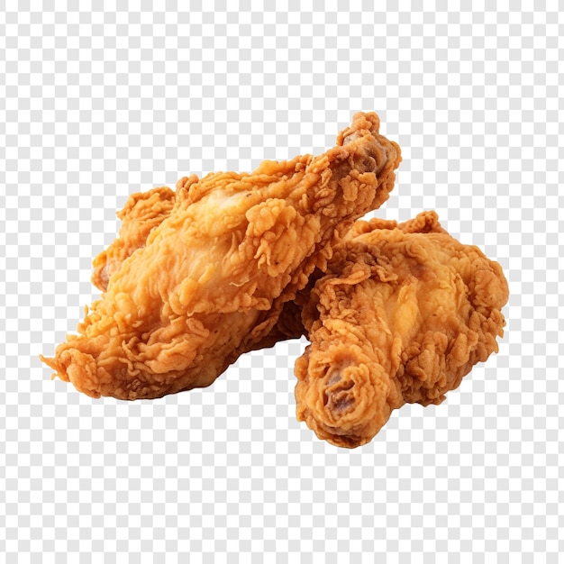 PSD gratuito sabroso pollo frito png aislado sobre fondo transparente